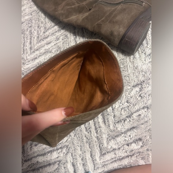 LUCKY BRAND lk-kitrie suede knee height boots 7 - Picture 5 of 8